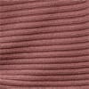 DUSTY ROSE color swatch for Ruched Ribbed Sweater.