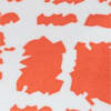 orange-ecru-patterned color swatch for Checkered Print Top.