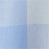 Ice blue-ecru-checked color swatch for 3/4 Sleeve Plaid Blouse.