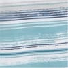 navy blue-ocean-printed color swatch for Striped 3/4 Sleeve Top.