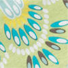 Pistachio-turquoise-printed color swatch for Boho Print Shirt.