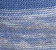 BLUE MOTTLED color swatch for Mottled Striped Sweater.