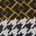 Black-Ochre-Printed color swatch for Houndstooth Pattern Mix Blouse.