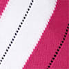 FUCHSIA MULTI color swatch for Striped Ajour Knit Sweater.