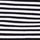 BLACK STRIPE color swatch for Striped Top.
