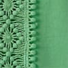 APPLE GREEN color swatch for Lace Detail V-Neck Blouse.