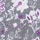 Pale Lilac-Light Grey-Printed color swatch for 3/4 Sleeve Floral Top.