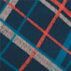 Dark-Blue-Topaz-Checked color swatch for Plaid Long Sleeve Top.