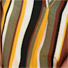 Ochre-Khaki-Striped color swatch for Striped V-Neck Dress.