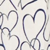 Ecru-Midnight-Blue-Patterned color swatch for Heart Print Smocked Blouse.