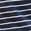 NAVY & WHITE color swatch for Shirt.