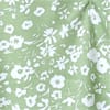 GREEN PRINTED color swatch for Floral Tie Waist Dress.