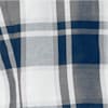 Dark-Blue-Topaz-Checked color swatch for Checkered Button Up Blouse.
