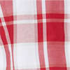 Wine Red-Checked color swatch for Checkered Button Up Blouse.