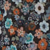 BLACK & ROSE color swatch for Floral Wrap Look Blouse.