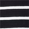BLACK STRIPE color swatch for Striped Contrast Top.