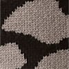 BLACK PATTERNED color swatch for Animal Print Sweater.