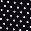 BLACK DOTS color swatch for Knot Detail Midi Dress.