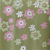 Reed-pistachio-printed color swatch for Floral Pleated Tunic.
